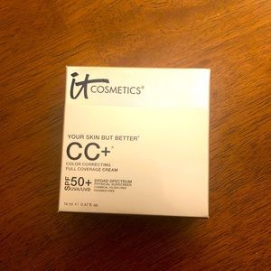 NWT It Cosmetics Your Skin But Better CC+ Cream SPF50+ Compact in Medium